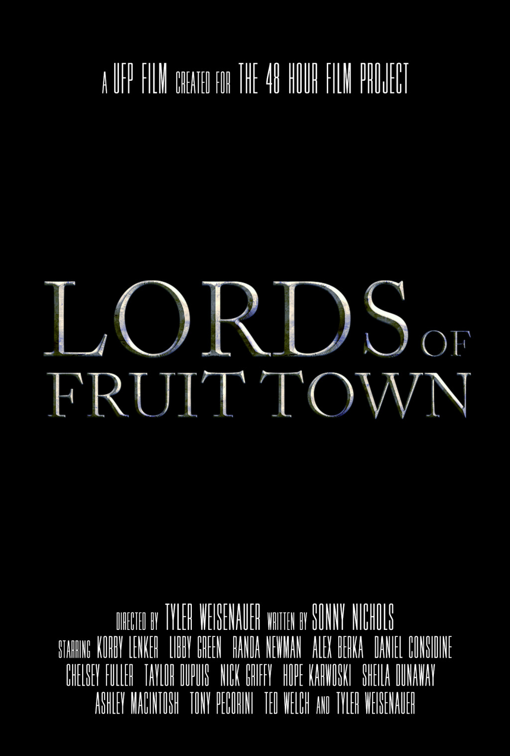 Filmposter for Lords of Fruit Town